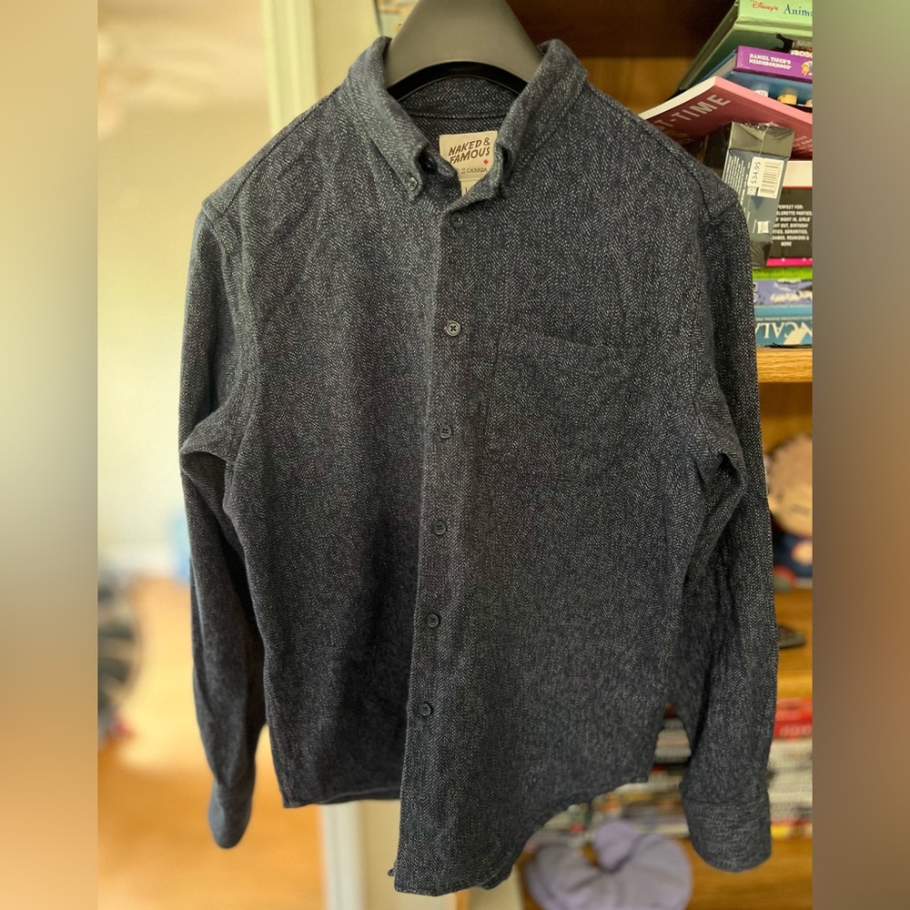 Naked and Famous heavy denim shirt